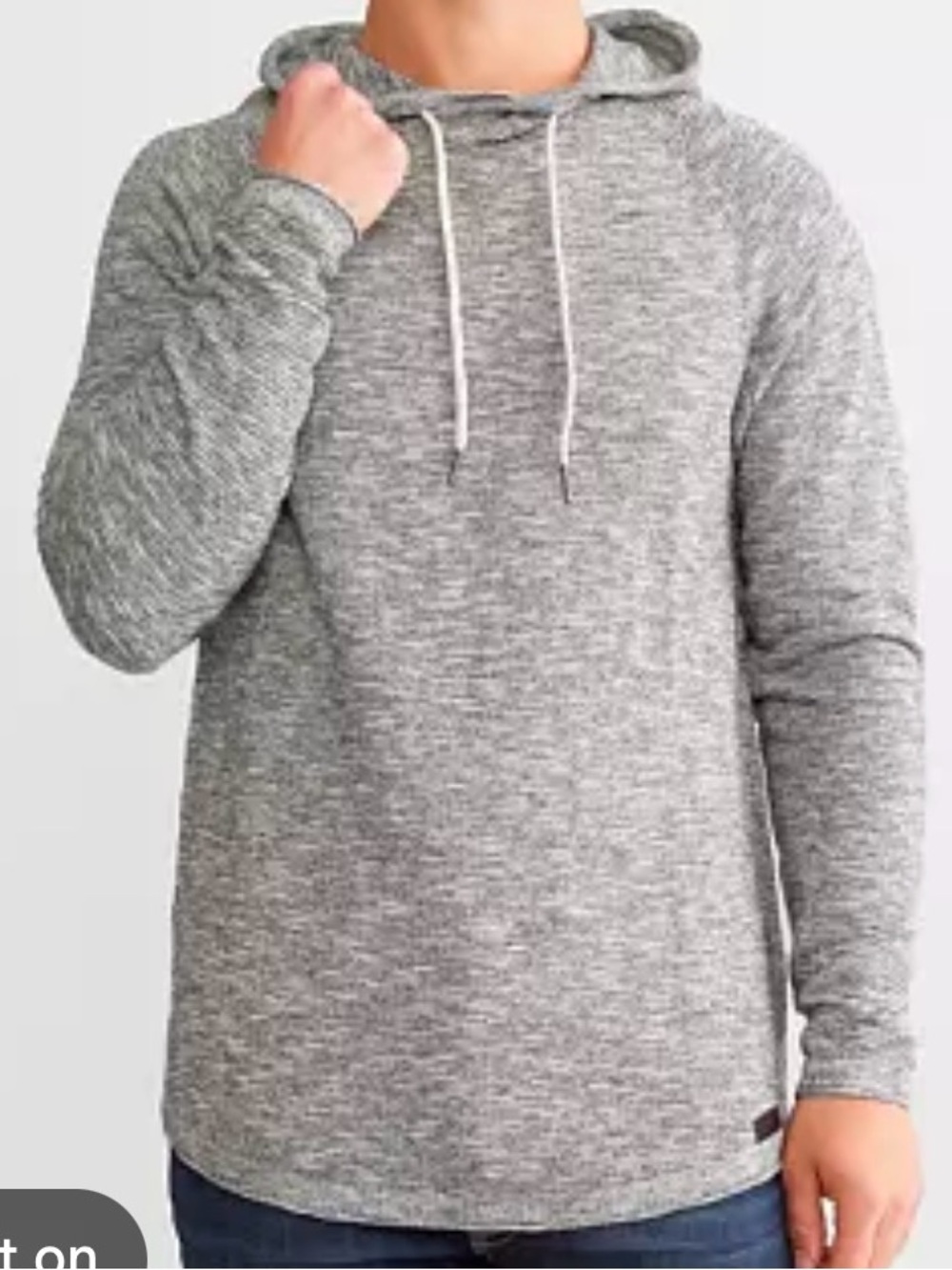Heather Gray Men's Pullover Hoodie
